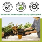 Gardener's Supply Company Organic 20 Qts Potting Mix | with Bio-Blended Compost Booster | Plant Growth for Indoor Outdoor Self Watering Planter Boxes, Potted Plants, Raised Garden Beds