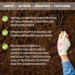 Gardener's Supply Company Organic 20 Qts Potting Mix | with Bio-Blended Compost Booster | Plant Growth for Indoor Outdoor Self Watering Planter Boxes, Potted Plants, Raised Garden Beds