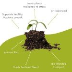 Gardener's Supply Company Organic 20 Qts Potting Mix | with Bio-Blended Compost Booster | Plant Growth for Indoor Outdoor Self Watering Planter Boxes, Potted Plants, Raised Garden Beds