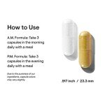 THORNE Multi-Vitamin Elite - Daily Nutritional Supplement - AM Formula Supports Cellular Energy Production and PM Formula Supports Restful Sleep - Gluten-Free, Dairy-Free - 180 Capsules - 30 Servings