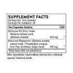 THORNE Berberine 1000 mg per Serving - Botanical Supplement - Support Heart Health, Immune System, Healthy GI, Cholesterol - Gluten-Free, Dairy-Free - 60 Capsules - 30 Servings