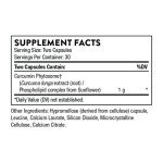 THORNE Curcumin Phytosome 1000 mg (Meriva) - Clinically Studied, High Absorption - Supports Healthy Inflammatory Response in Joints, Muscles, GI Tract, Liver, and Brain - 60 Capsules - 30 Servings