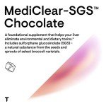 THORNE MediClear-SGS - Foundational Support, Eliminate Environmental and Dietary Toxins - Rice and Pea Protein-Based Drink Powder with a Complete Multivitamin-Mineral Profile - Chocolate - 38.2 Oz