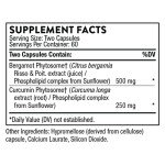 THORNE Metabolic Health - Gut Health Supplement to Aid Weight Management - Bergamot Supplement with Silicon Dioxide - Turmeric Supplement to Support Blood Health & Vessels - 120 Capsules