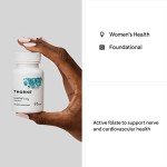 THORNE 5-MTHF - Methylfolate (Active B9 Folate) Supplement - Supports Cardiovascular Health, Fetal Development, Nerve Health, Methylation, and Homocysteine Levels - 60 Capsules - 5-MTHF 5mg