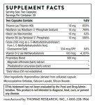 THORNE Craving and Stress Support (Formerly Relora Plus) - 5-MTHF, B Vitamins, Folate, and Plant Extracts to Support Sleep, Cravings, and Stress - 60 Capsules - 30 Servings