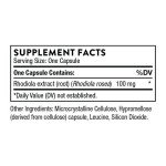 THORNE Rhodiola - Botanical Supplement for Stress Relief - Enhances Sleep, and Mental Focus - 60 Capsules
