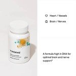 THORNE Advanced DHA - 650 mg DHA and 200 mg of EPA - Supports Healthy Brain Aging and Nerve Function - 60 gelcaps