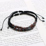 JoycuFF Gifts for Women Morse Code Bracelet for Women Secret Messages Wood Beads Jewelry Birthday Valentines Day Mother's Day Graduation Gifts for Daughter Best Friends Sisters Mom Teacher