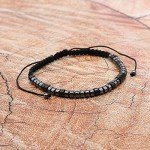 JoycuFF Daughter Gifts from Mom Dad Morse Code Bracelets for Women Unique Handmade Christmas Graduation Birthday Gift for Her Daughter
