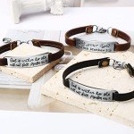 JoycuFF Confirmation Gifts Vintage Bracelet for Women Engraved Bible Verse a Sweet Friendship Refreshes the Soul