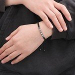 JoycuFF Bracelets for Women Men Encouragement Friend Friendship Sister Best Friend Inspirational Birthday Christmas Teen Motivational Handmade Wrap Believe in You Like I Do
