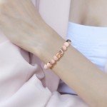 Friendship Gifts For Women Friends Pink Jasper Bracelets Birthday Gifts For Friends Female Ideas Friend Gifts For Women Cool Gifts For Female Friends Christmas Best Friend Birthday Gifts For Women