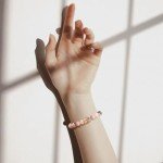 Friendship Gifts For Women Friends Pink Jasper Bracelets Birthday Gifts For Friends Female Ideas Friend Gifts For Women Cool Gifts For Female Friends Christmas Best Friend Birthday Gifts For Women