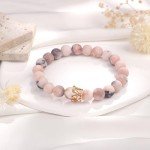 Friendship Gifts For Women Friends Pink Jasper Bracelets Birthday Gifts For Friends Female Ideas Friend Gifts For Women Cool Gifts For Female Friends Christmas Best Friend Birthday Gifts For Women
