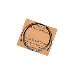 JoycuFF You Make A Difference Bracelets Encouragement Jewelry for Teacher Doctor Who Has Made A Difference On You Inspirational Gifts For Men Women