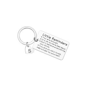 JoycuFF Birthday Gifts for Women, Grandma Teacher Coworker Christmas Mothers Valentines Day Ideas Gifts for Mom Wife Sister Daughter, Inspirational Personalized Gifts Key Chains Women Cute