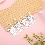 JoycuFF Birthday Gifts for Women, Grandma Teacher Coworker Christmas Mothers Valentines Day Ideas Gifts for Mom Wife Sister Daughter, Inspirational Personalized Gifts Key Chains Women Cute