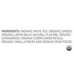 Tea Forte Vanilla Pear Organic White Tea, Loose Tea Canister Makes 35-50 Cups, Lotus Organic White Tea, 2.46 Ounces
