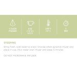 Teabloom Organic Lemon Mint Chamomile Pyramid Tea Presentation Box, 12 Herbal Tea Blends, Whole-Leaf Pyramid Tea Sachets