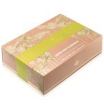 Teabloom Organic Lemon Mint Chamomile Pyramid Tea Presentation Box, 12 Herbal Tea Blends, Whole-Leaf Pyramid Tea Sachets