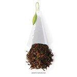 Tea Forte Estate Darjeeling Black Tea Event Box, Bulk Pack of 48 Pyramid Infuser Tea Sachets for All Occasions