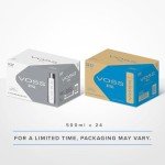 VOSS Premium Still Bottled Natural Water - BPA-Free - High Grade PET - Recyclable Plastic Water Bottles - Pure Drinking Water with Unique & Iconic Bottle Design - 24 Pack