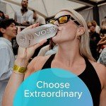 VOSS Premium Still Bottled Natural Water - BPA-Free - High Grade PET - Recyclable Plastic Water Bottles - Pure Drinking Water with Unique & Iconic Bottle Design - 24 Pack