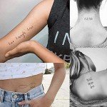 Everjoy Bohemian-inspired Realistic Temporary Tattoos for Women and Men - Waterproof, Long-lasting, and Meaningful Tattoo Designs including Butterfly, Moon, Sun, Love, Letters and Words