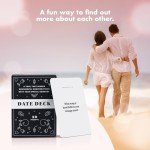 BestSelf Co. Date Deck Exciting, Engaging, and Though-Provoking Conversation Prompts Perfect for Unlocking Connection, Intimacy and Meaningful Discussion — 50 Cards