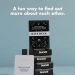 BestSelf Co. Date Deck Exciting, Engaging, and Though-Provoking Conversation Prompts Perfect for Unlocking Connection, Intimacy and Meaningful Discussion — 50 Cards