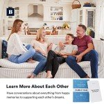 BestSelf Family Talk Deck - 50 Prompt Card Game for Family Game Night, Fun and Engaging Family Game for Kids and Adults, Perfect