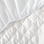 SIJO Temperature Regulating Mattress Pad, Best Cooling Mattress Pad Award Winner by Sleep Foundation, Water Proof Summer Mattress Pad for Hot Sleepers (California King)