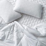 SIJO Temperature Regulating Mattress Pad, Best Cooling Mattress Pad Award Winner by Sleep Foundation, Water Proof Summer Mattress Pad for Hot Sleepers (California King)