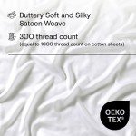 SIJO AiryWeight Tencel Duvet Cover, 100% Lyocell Derived from Eucalyptus, Buttery Soft, Best Cooling Sheets by Architectural Digest (Snow, Full/Queen 90"x90")