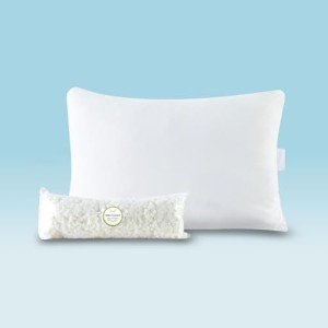 Sijo FlexCool Adjustable Bed Pillow, Lasting Cooling Surface, Shredded Memory Foam, Most Comfortable Pillow Invented, Medium Firm, Perfect for Back, Side, Stomach Sleeper, Oeko-Tex Certified (Queen)