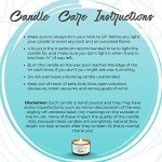 Moonlight Makers Let Your Light Shine Candle, Sea Salt & Orchid Scented Handmade Candle, Natural Soy Wax Candle, 25+ Hour Burn Time, 8oz Tin