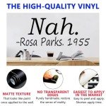 SEATUNE Office Quotes Wall Stickers - Motivational Teamwork Inspirational Positive Wall Decals - Bedroom Living Room Workplace Home Vinyl Art Wall Decor - Nah 32"X12.5"