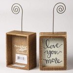 Primitives by Kathy 38997 Inset Photo Holder Block, 3" X 4", Love You More