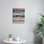 Kas Home Inspirational Wall Art Framed Canvas Motivational Wall Art Decor for Home Bathroom Bedroom Office Classroom Gym Positive Quotes Art Gift (12 x 15 inch, Brown - Passion)