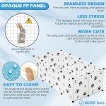 EXPAWLORER Pet Playpen for Small Animals - Plastic Puppy Playpen with Floor, Portable Small Animals Fence Cage Yard for Indoor Outdoor Use, DIY Plastic Enclosure for Small Rabbit, Puppies, Mice, Bunny