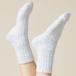 Softies Marshmallow Crew Socks, Heather Grey, OSFM