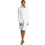 Softies Women's Ultra Soft Marshmallow Slouch Turtleneck Lounger, Ivory, S/M