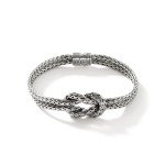 John Hardy Love Knot Bracelet, Sterling Silver, 3.5MM (Large)