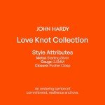 John Hardy Love Knot Bracelet, Sterling Silver, 3.5MM (Large)