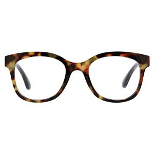 Peepers by PeeperSpecs Women's Grandview Soft Square Blue Light Blocking Reading Glasses, Tortoise, 50 + 1.25