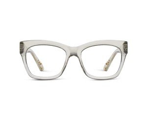 Peepers by PeeperSpecs Marigold Blue Light Blocking Reading Glasses - fog +1.50