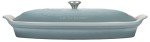 Le Creuset Heritage Stoneware Oval Fish Baker, 1.7qt., Sea Salt