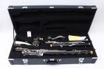 WUQIMUSC Low C Bass Clarinet with Silver Keys