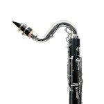 WUQIMUSC Low C Bass Clarinet with Silver Keys